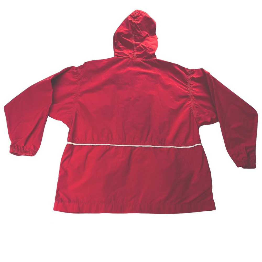 Patagonia Kids Red Anorak Hooded Pullover Jacket Size M Lightweight 51884 - Picture 2 of 10